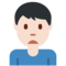 皱眉男:较浅肤色 皱眉男:较浅肤色