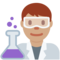 男科学家:中等肤色 男科学家:中等肤色