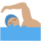 男生游泳:中等肤色 男生游泳:中等肤色