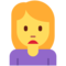 皱眉女 皱眉女