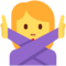 禁止手势女 禁止手势女