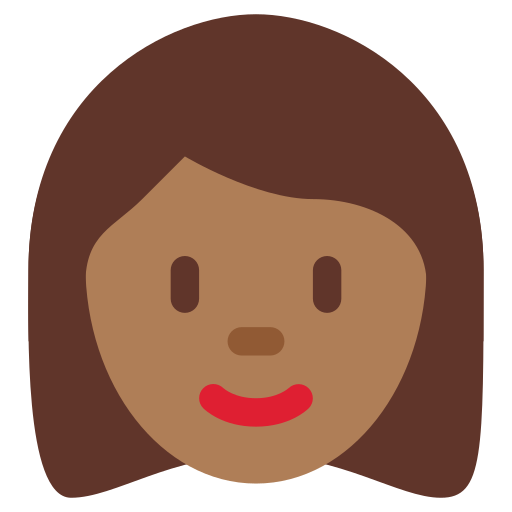 女人:中等深肤色 女人:中等深肤色