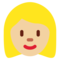 女人:中等浅肤色,金发 女人:中等浅肤色,金发