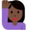 女生举手:较深肤色 女生举手:较深肤色