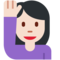 女生举手:较浅肤色 女生举手:较浅肤色
