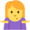 女生耸肩 女生耸肩