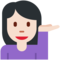 前台女:较浅肤色 前台女:较浅肤色