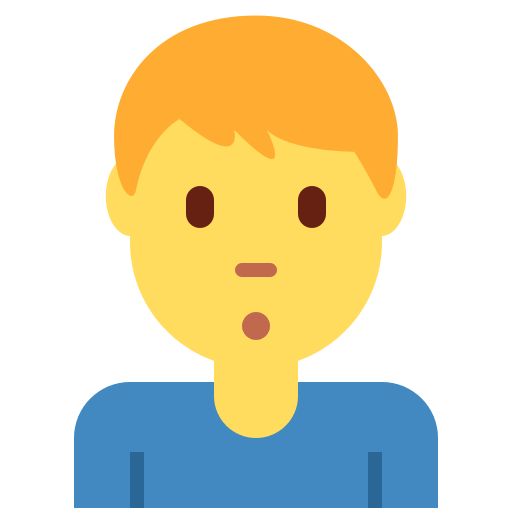 Κατσουφιασμένος άντρας