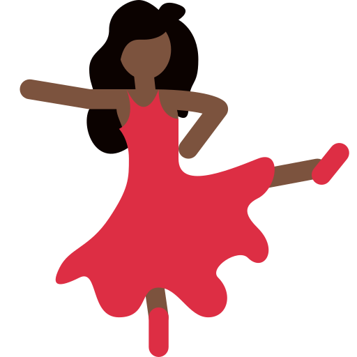 Χορεύτρια: Σκουρόχρωμη Επιδερμίδα