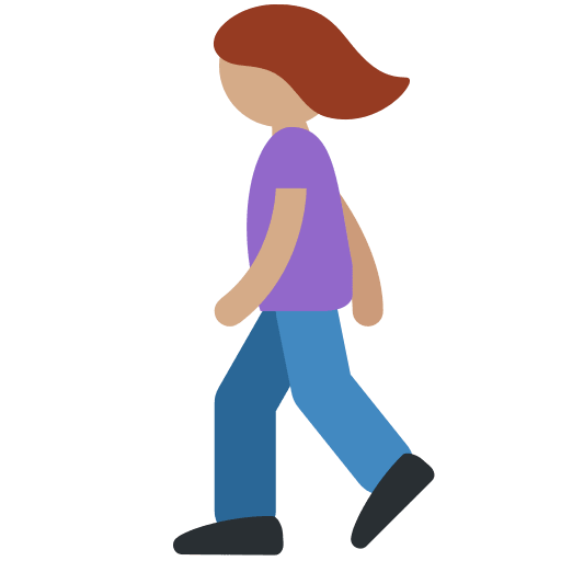 Γυναίκα περπατά: Μεσαία Επιδερμίδα