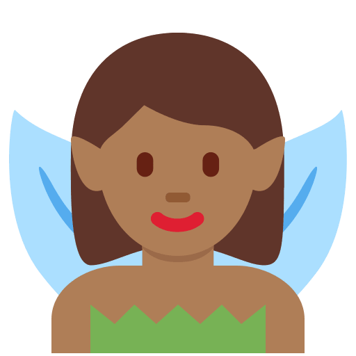 Νεράιδα: Μεσαία Σκουρόχρωμη Επιδερμίδα