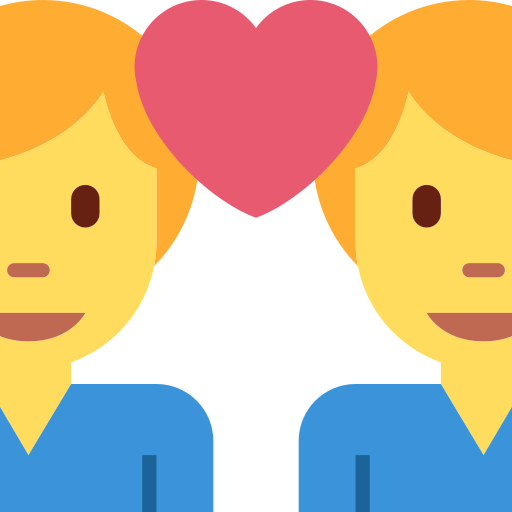 Pareja Enamorada: Hombre, Hombre