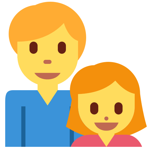 Familia: Hombre, Niña