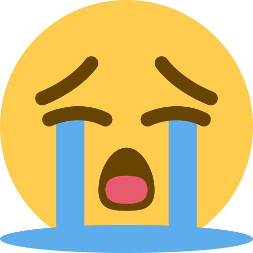 Cara Llorando Fuerte