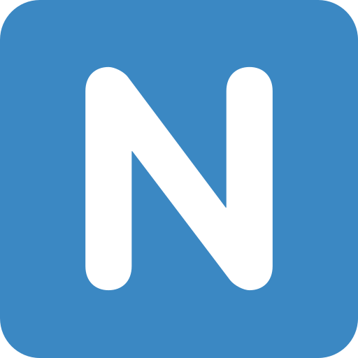Símbolo Indicador Regional Letra N