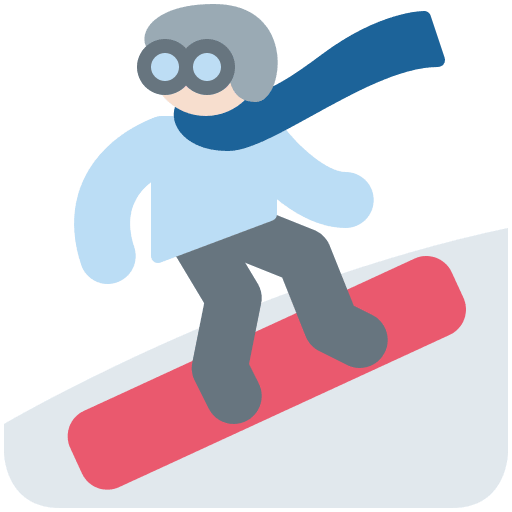 Practicante De Snowboard: Tono de Piel Claro