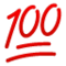 100 अंक