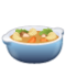 भोजन से भरा बर्तन