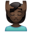 मालिश करवाता व्यक्ति: गहरे रंग की त्वचा