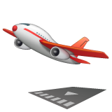 Avião Decolando