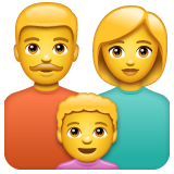 Família: Homem, Mulher, Menino
