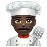 Cozinheiro: Tom de Pele Escuro