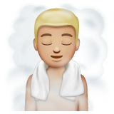 Homem Na Sauna: Tom de Pele Médio-Claro