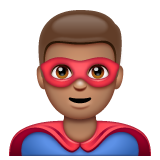 Homem Super-Herói: Tom de Pele Médio