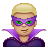 Homem Supervilão: Tom de Pele Médio-Claro