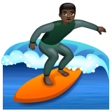 Homem Surfista: Tom de Pele Escuro