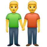 Dois Homens De Mãos Dadas