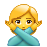 Pessoa Fazendo Gesto De “Não”