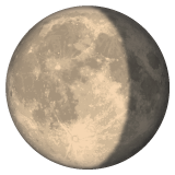 Lua Minguante Convexa