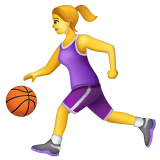 Mulher Jogando Basquete