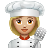 Cozinheira: Tom de Pele Médio-Claro