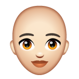 Mulher: Tom de Pele Claro, Careca