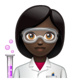 Cientista Mulher: Tom de Pele Escuro
