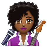 Cantora: Tom de Pele Médio-Escuro
