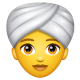 Mulher Com Turbante