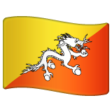 Flagga: Bhutan