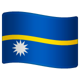 Flagga: Nauru