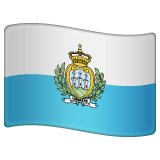 Flagga: San Marino