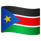 Flagga: Sydsudan