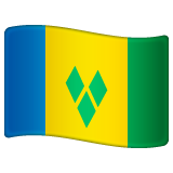 Flagga: S:t Vincent och Grenadinerna