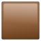 Brun kvadrat