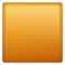 Orange kvadrat