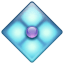 Diamant s tečkou