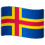 Vlajka: Ålandské ostrovy