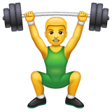 भार उठाता हुआ पुरुष