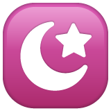 هلال ونجمة